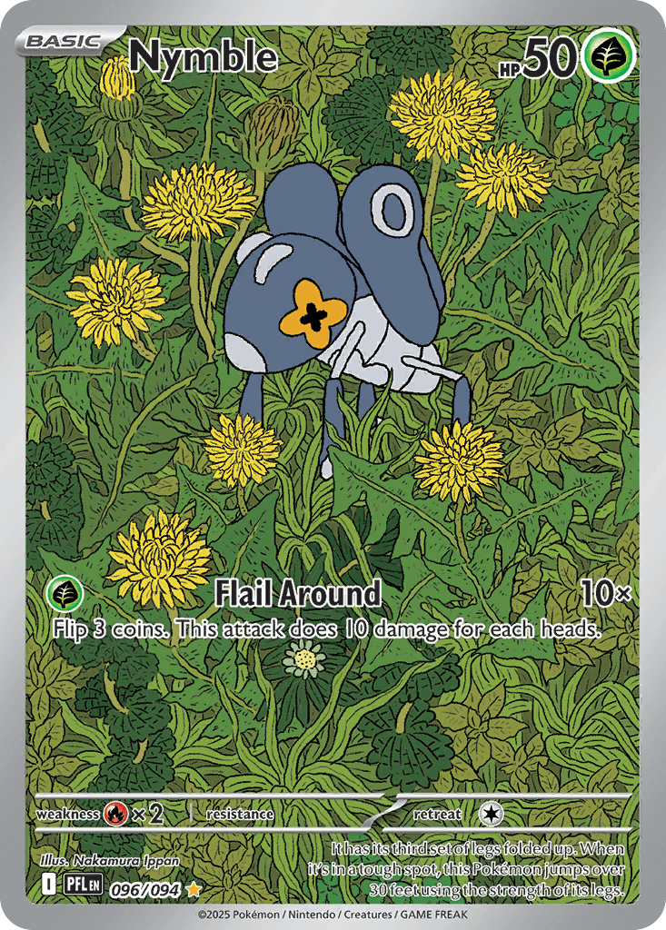 Nymble (Illustration Rare) - ME02: Phantasmal Flames (ME02)