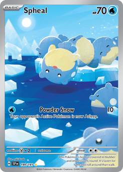 Spheal (Illustration Rare) - SV08: Surging Sparks (SV08)